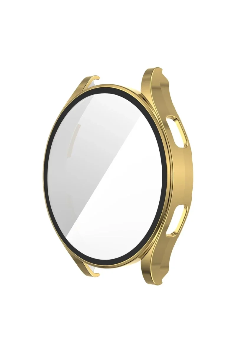 Watch 5 44mm Wall Camlı Kasa Ekran Koruyucu - Gold Watch 5 44mm Wall Camlı Kasa Ekran Koruyucu - Gold