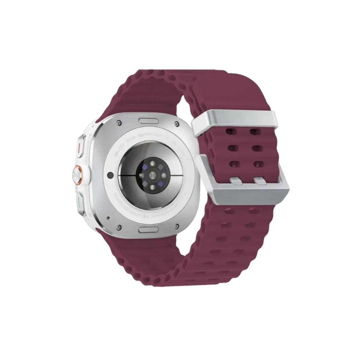 Watch 7 Ultra KR417 Rug Silikon Kordon - Mor