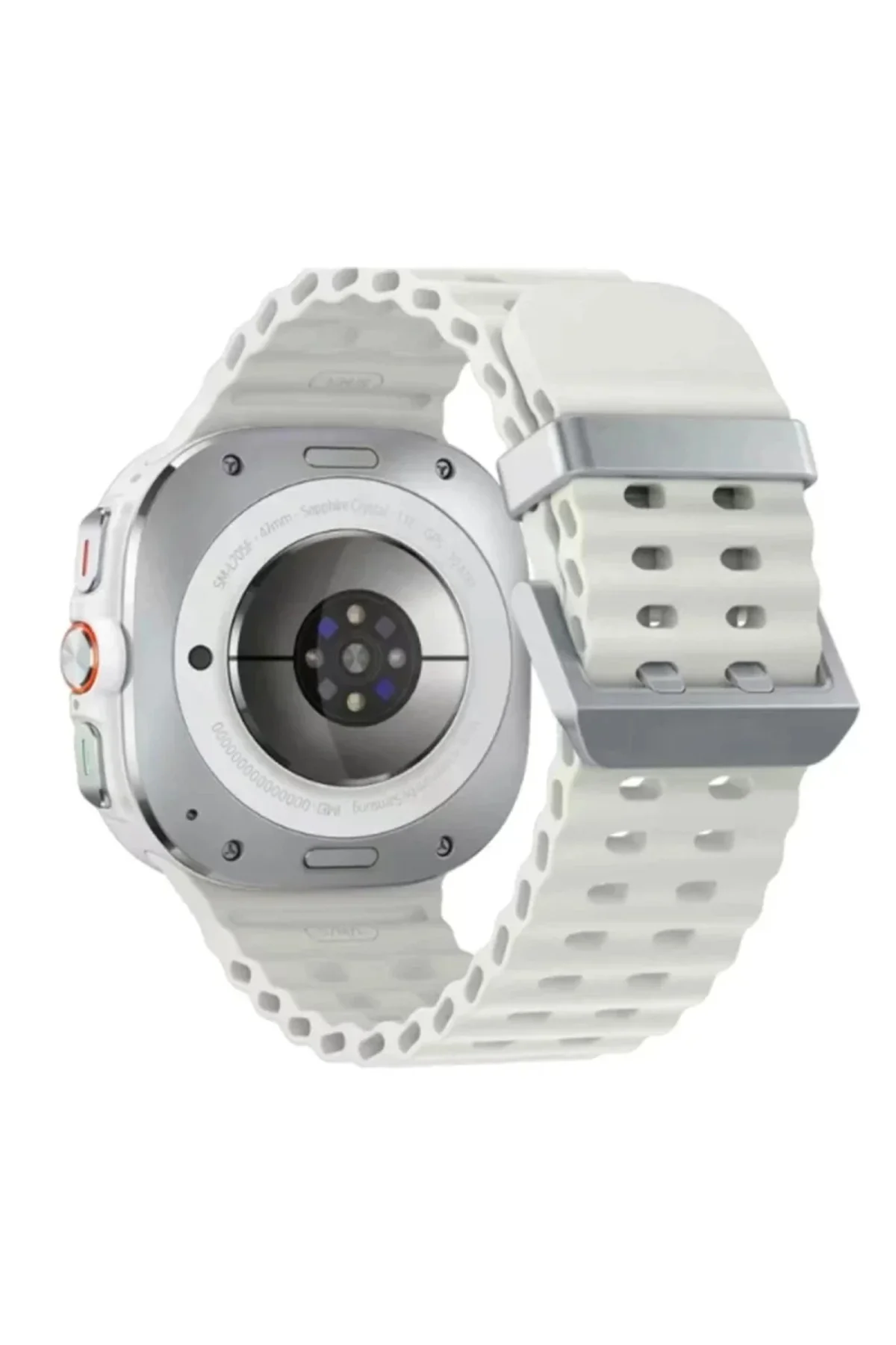 Watch 7 Ultra KR417 Rug Silikon Kordon - Yıldız Işığı Watch 7 Ultra KR417 Rug Silikon Kordon - Yıldız Işığı