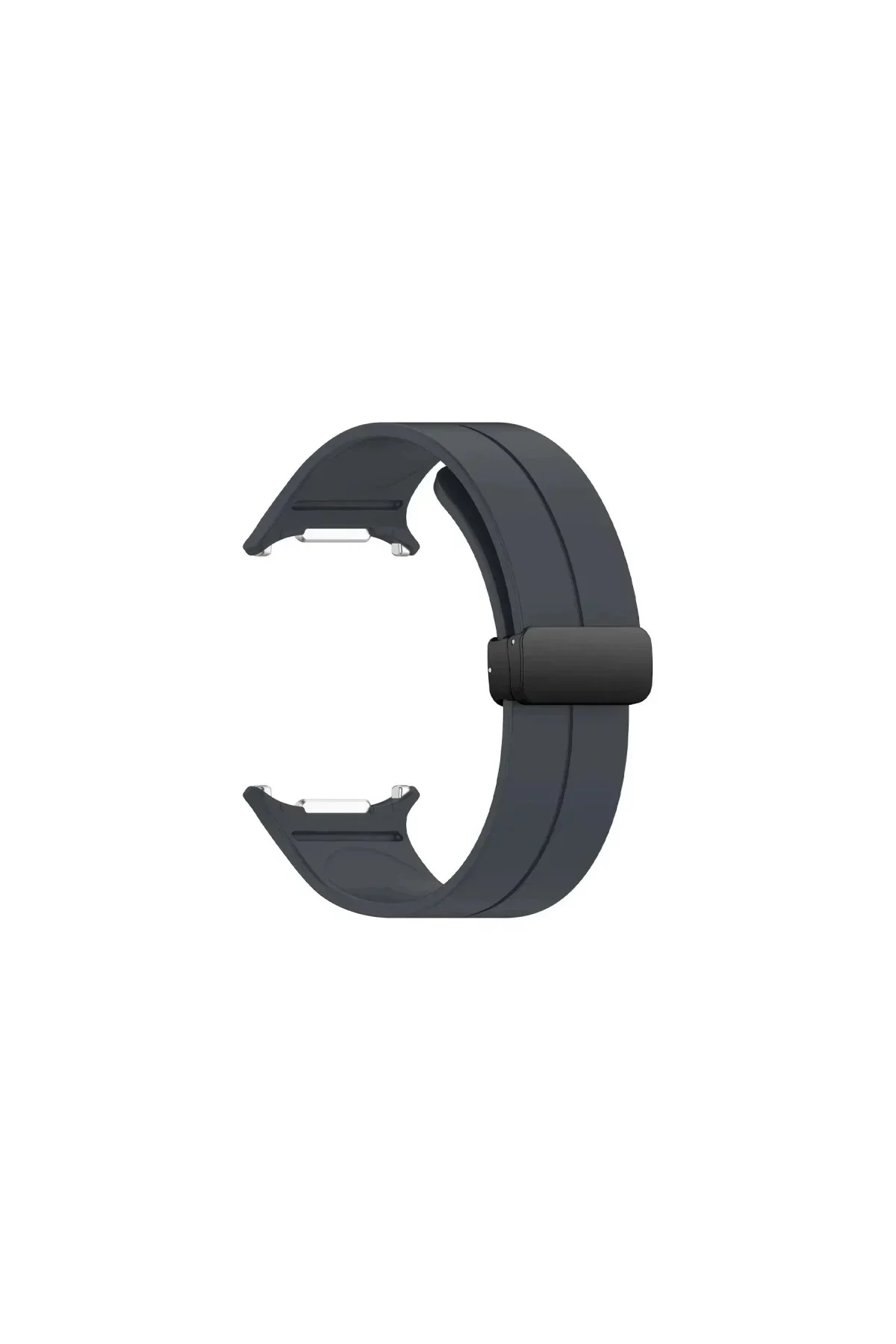 Watch 7 Ultra KR418 Tender Silikon Kordon - Gri Watch 7 Ultra KR418 Tender Silikon Kordon - Gri