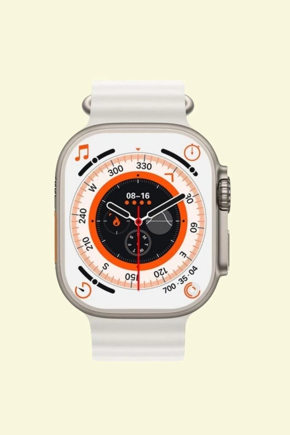 Watch 8 Series Ultra Uyumlu T800 Ultra Şık Tasaraımlı 3 Tuş Aktif 2023 Akıllı Saat