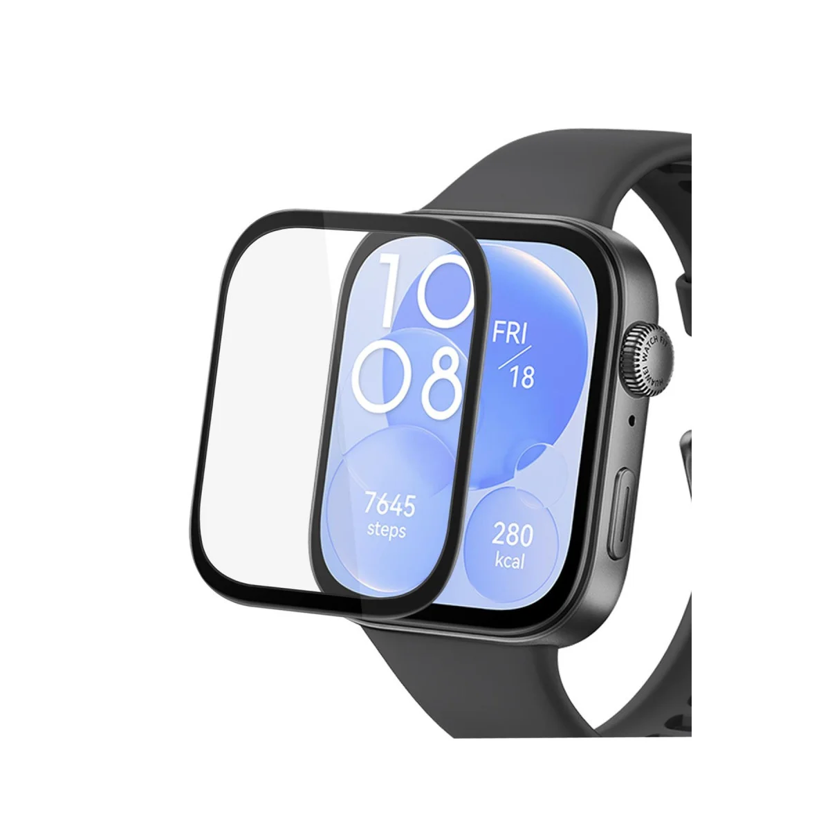 Watch Fit 3 Şeffaf Polimer Nano Ekran Koruyucu - En İyi Korumada Northcity Güveni