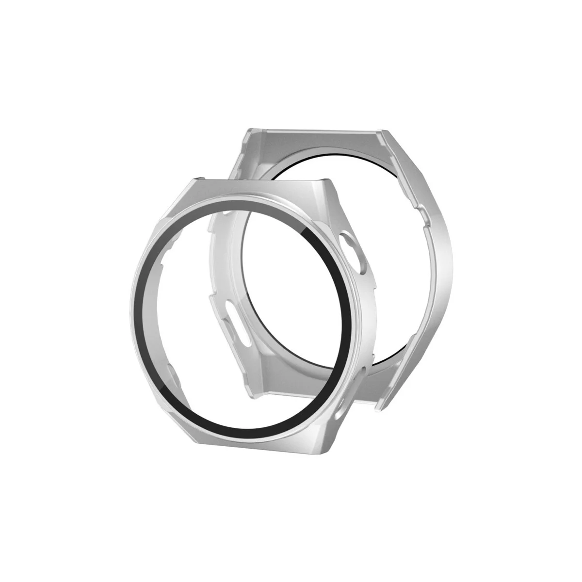 Watch GT3 42mm Kasa ve Ekran Koruyucu - Gümüş