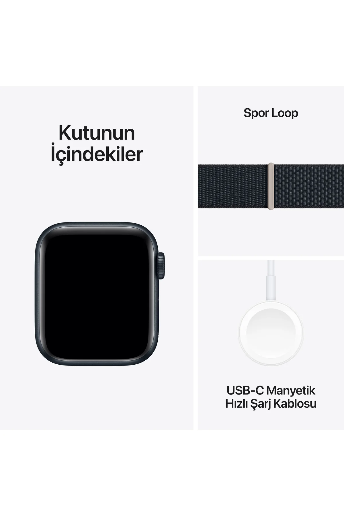 Watch SE GPS 40mm Gece Yarısı Alüminyum Kasa ve Gece Yarısı Spor Loop Fiyatı, Yorumları ve Özellikleri