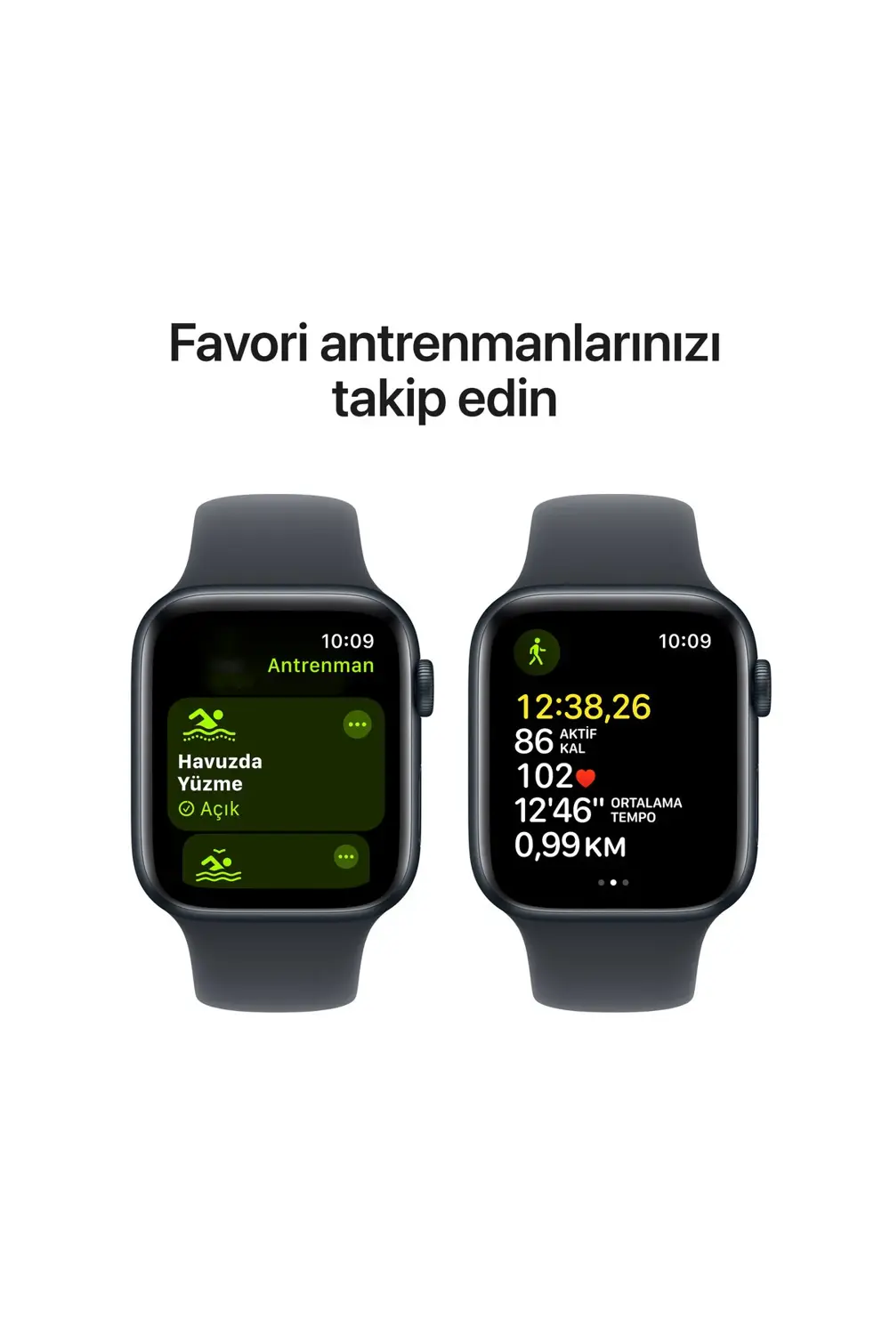 Watch SE GPS 44mm Gece Yarısı Alüminyum Kasa + Gece Yarısı Spor K