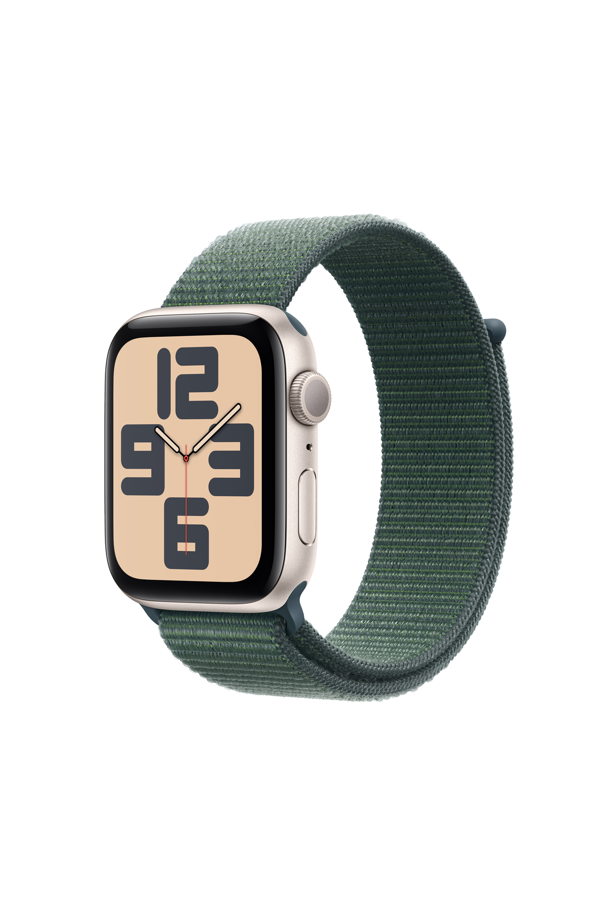 Apple Watch Se Gps + Cellular 44Mm Yıldız İşığı Alüminyum Kasa + Göl Ye