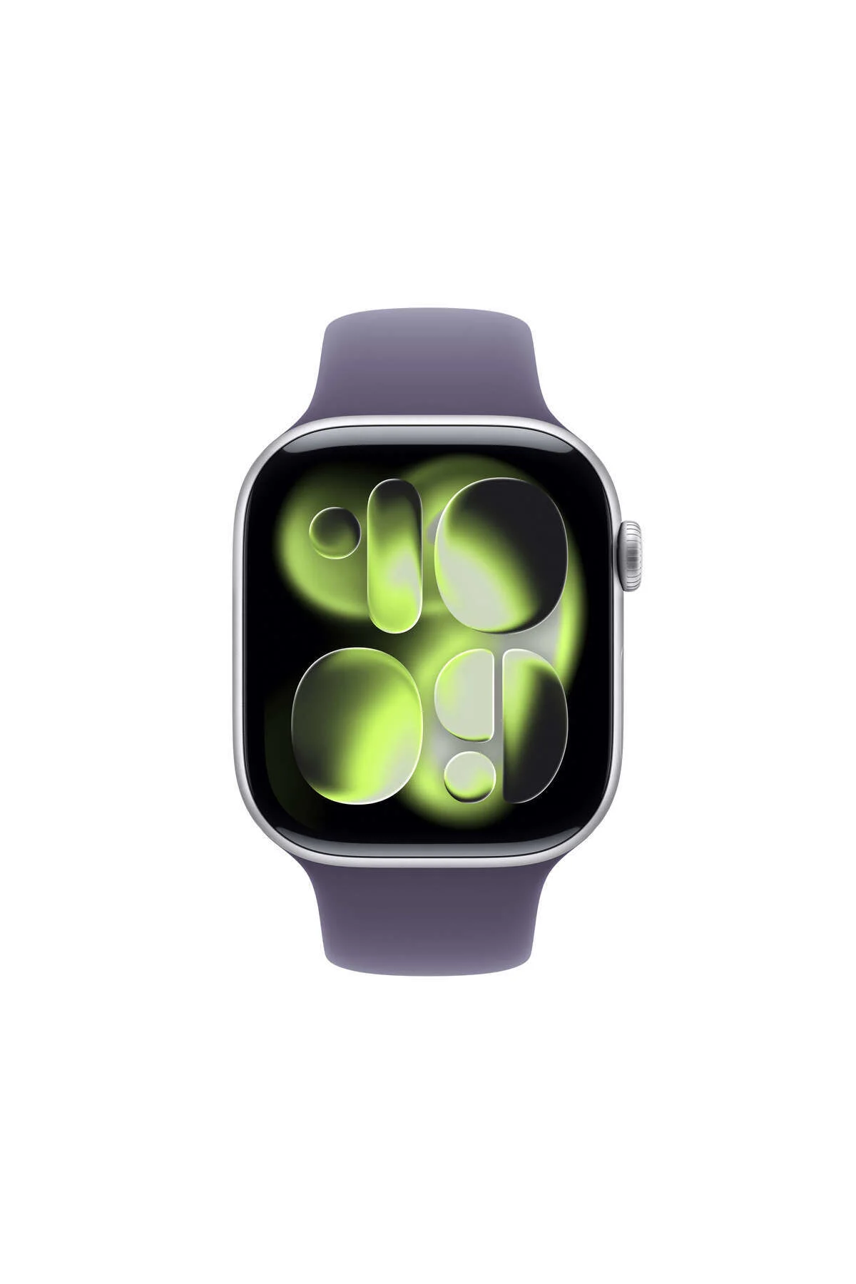 Watch Series 11 GPS + Cellular, 42 mm Gümüş Rengi Alüminyum Kasa ve Sis Moru Spor Kordon  - S/M