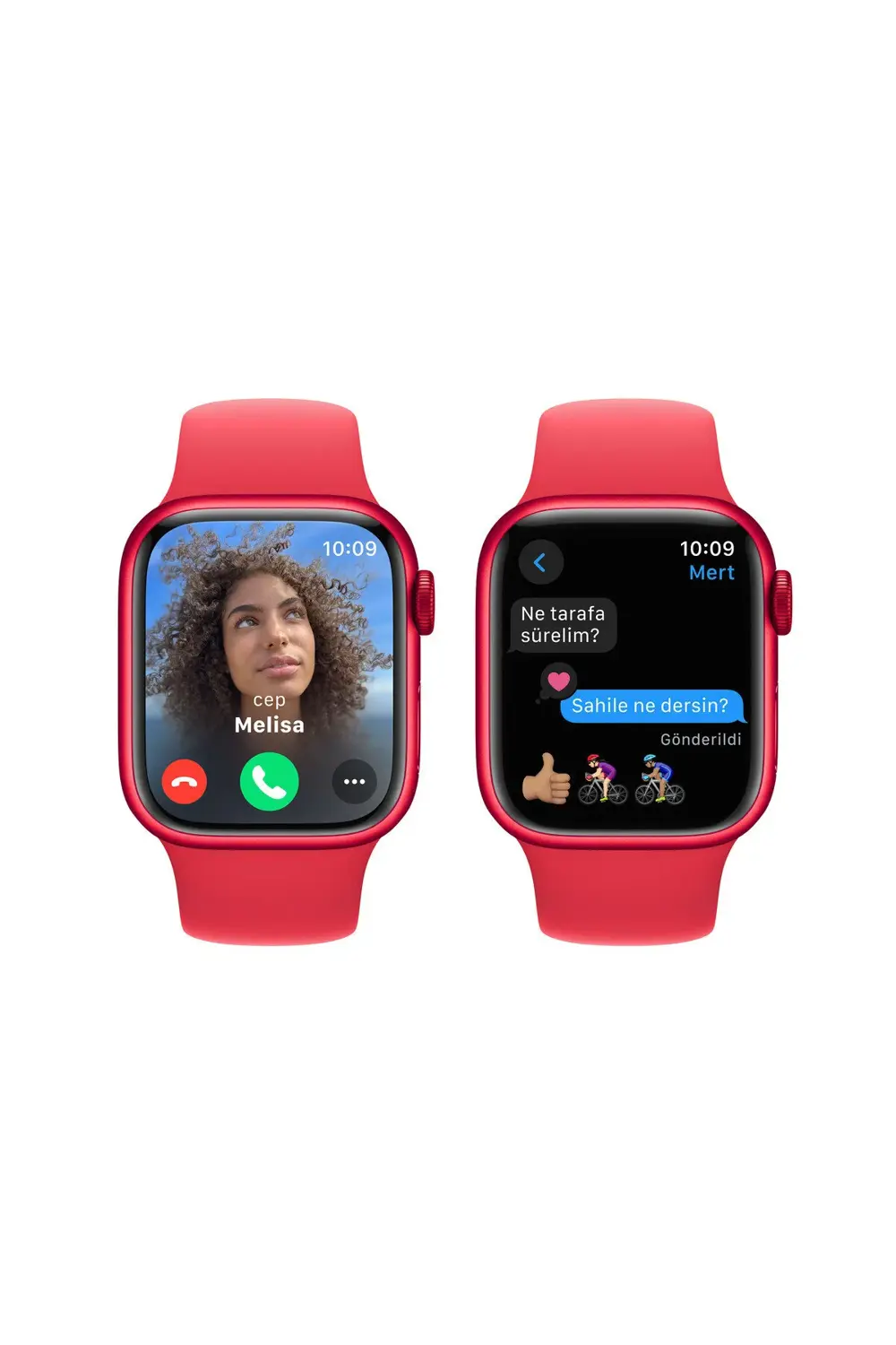 Watch Series 9 GPS 41mm (PRODUCT)RED Alüminyum Kasa ve (PRODUCT)R