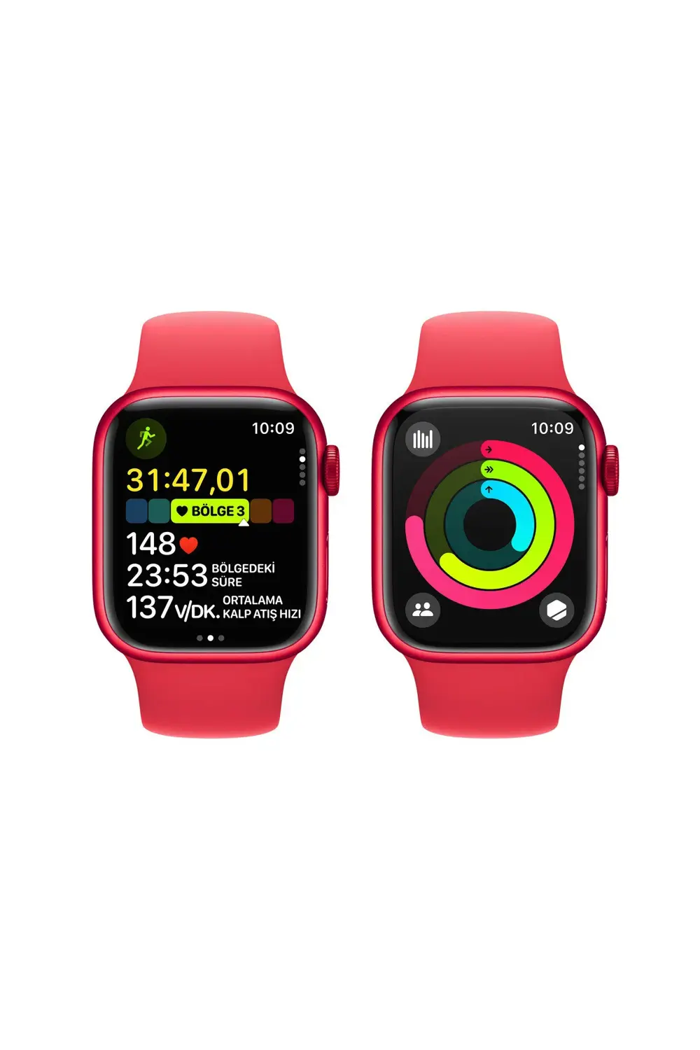 Watch Series 9 GPS 41mm (PRODUCT)RED Alüminyum Kasa ve (PRODUCT)R
