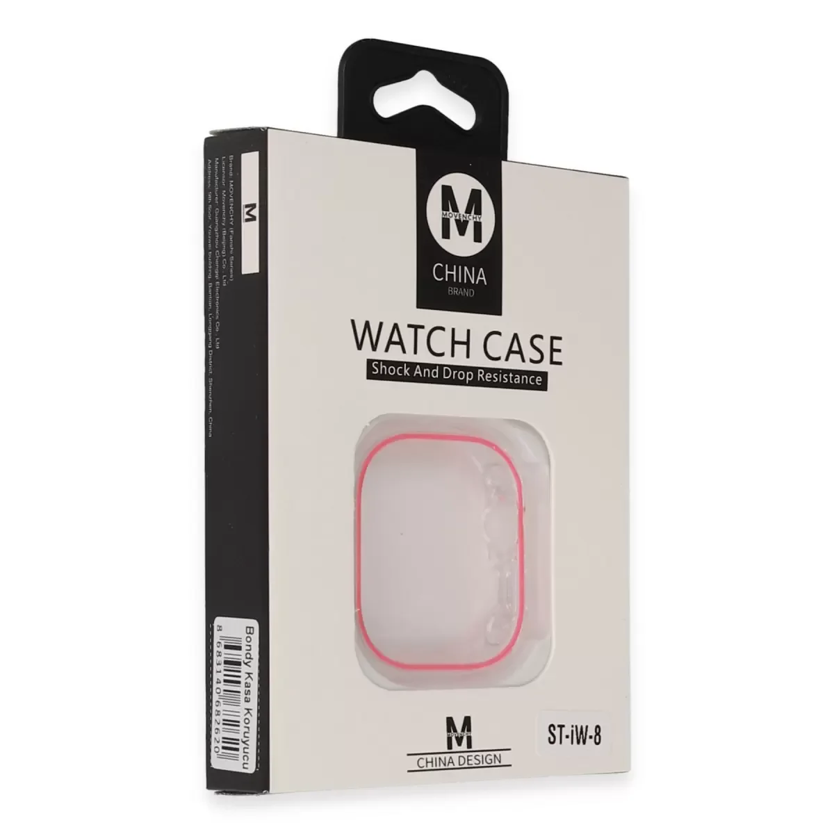 Watch Ultra 49mm ile Uyumlu Bondy Kasa Koruyucu - Pembe