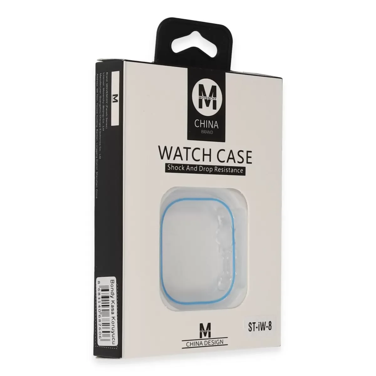 Watch Ultra 49mm ile Uyumlu Bondy Kasa Koruyucu - Mavi