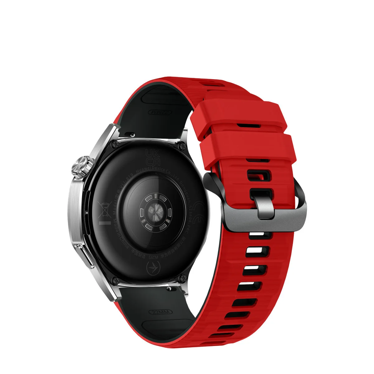 Watch Ultra 49mm Minoc Kordon - Kırmızı Renkli Silikon Takım