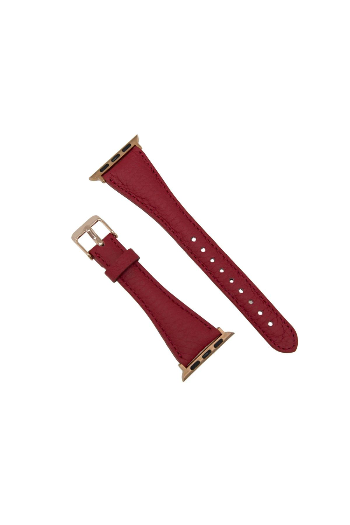 Yusuftex Watch Uyumlu Deri Kordon 42-44-45Mm Slim Erc2