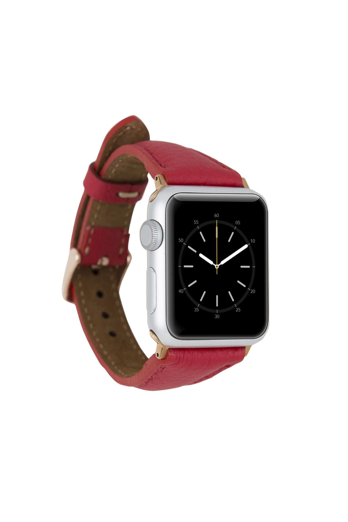 Yusuftex Watch Uyumlu Deri Kordon 42-44-45Mm Slim Erc2