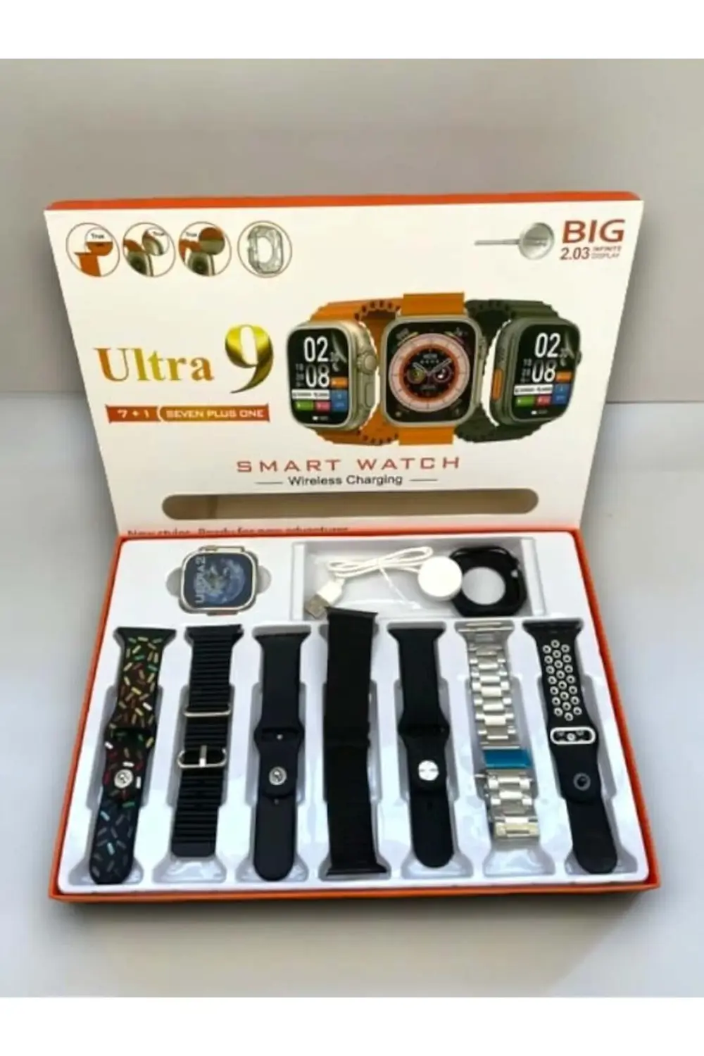 WATCH9 7 KORDONLU AKILLI SAAT