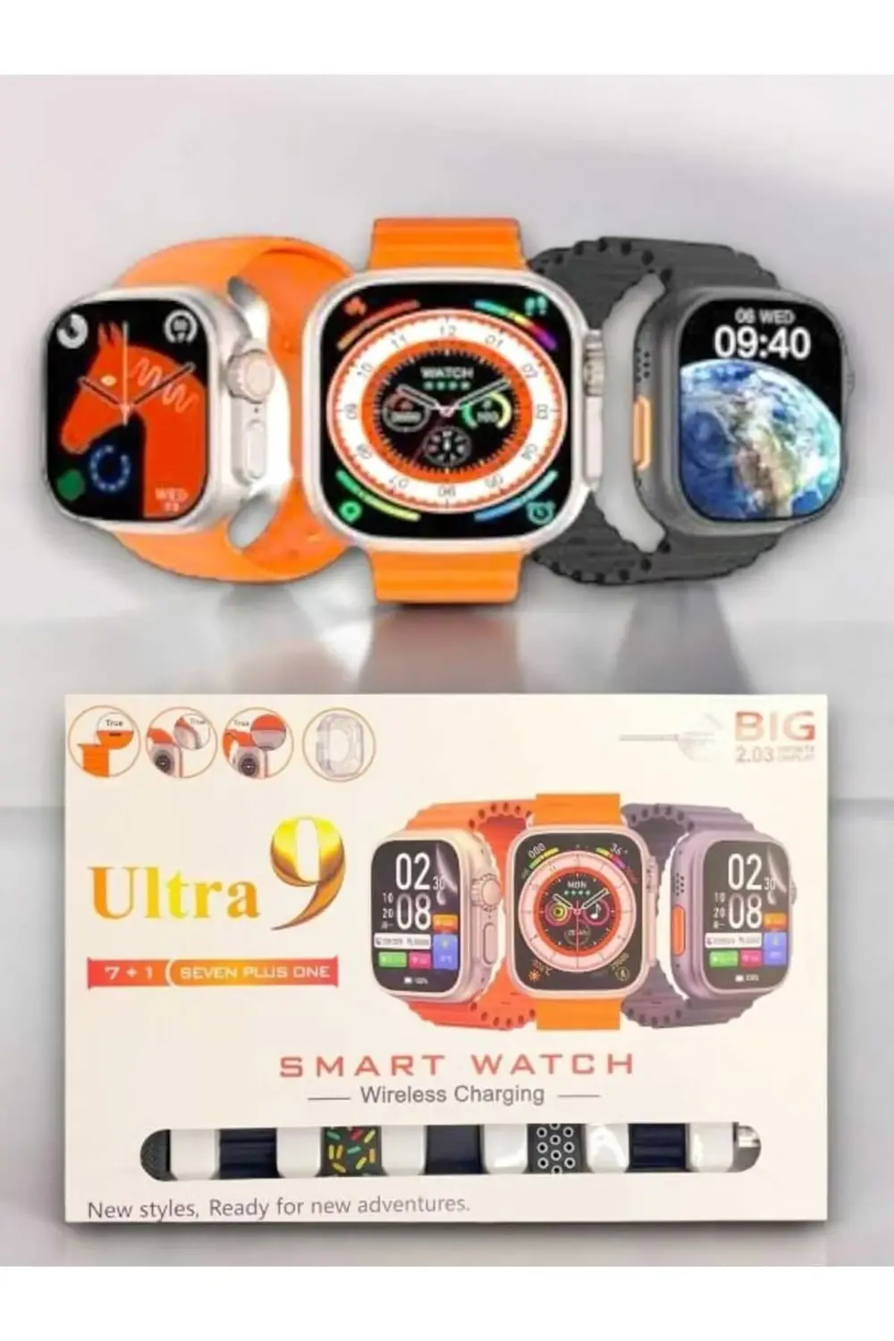 WATCH9 7 KORDONLU AKILLI SAAT