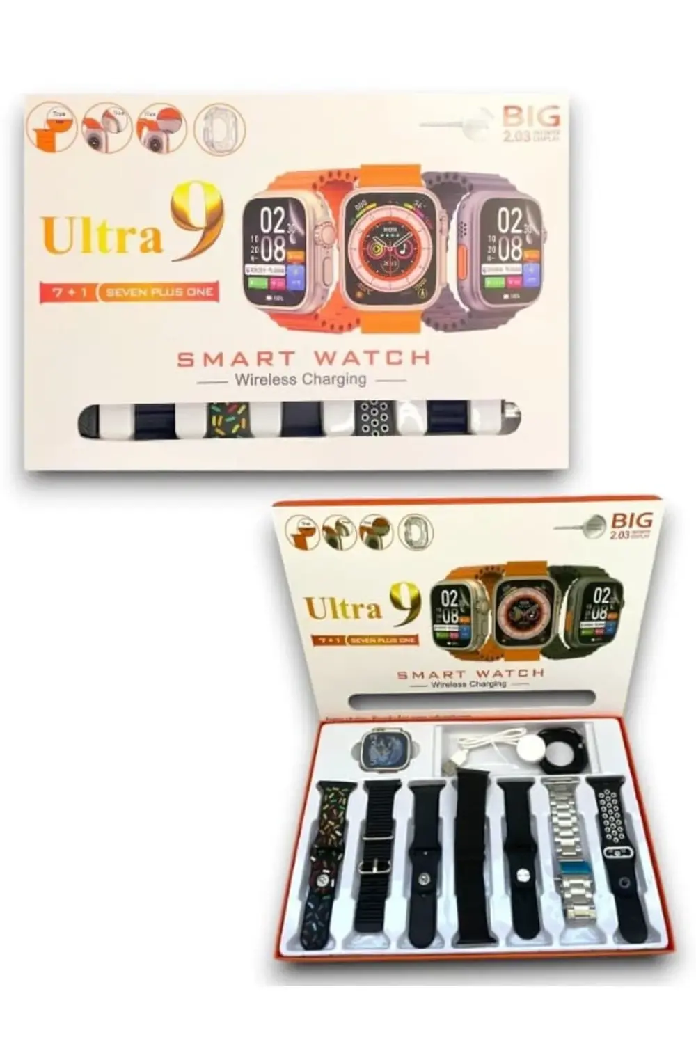 WATCH9 7 KORDONLU AKILLI SAAT