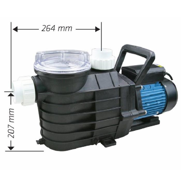 Water WS-2537 Filitreli Havuz Pompası 1.5 Hp 220V