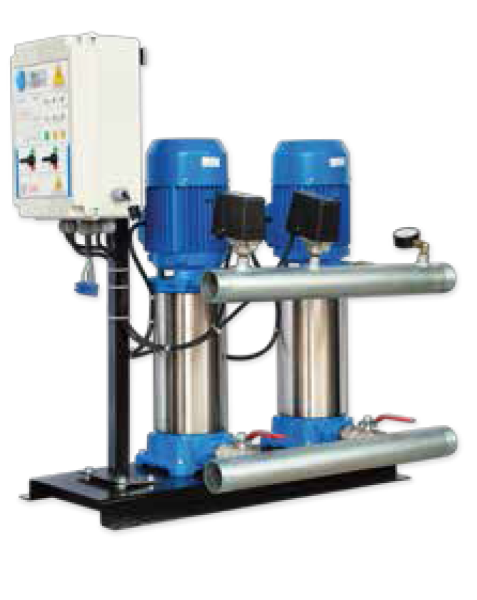 Water WS-399 İki Pompalı Paket Hidrofor 2.25 380v