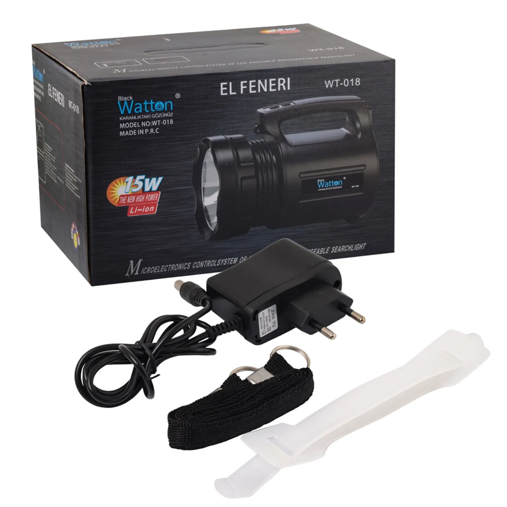 Watton Wt-018 Profesyonel Büyük Avcı Feneri TdrTR