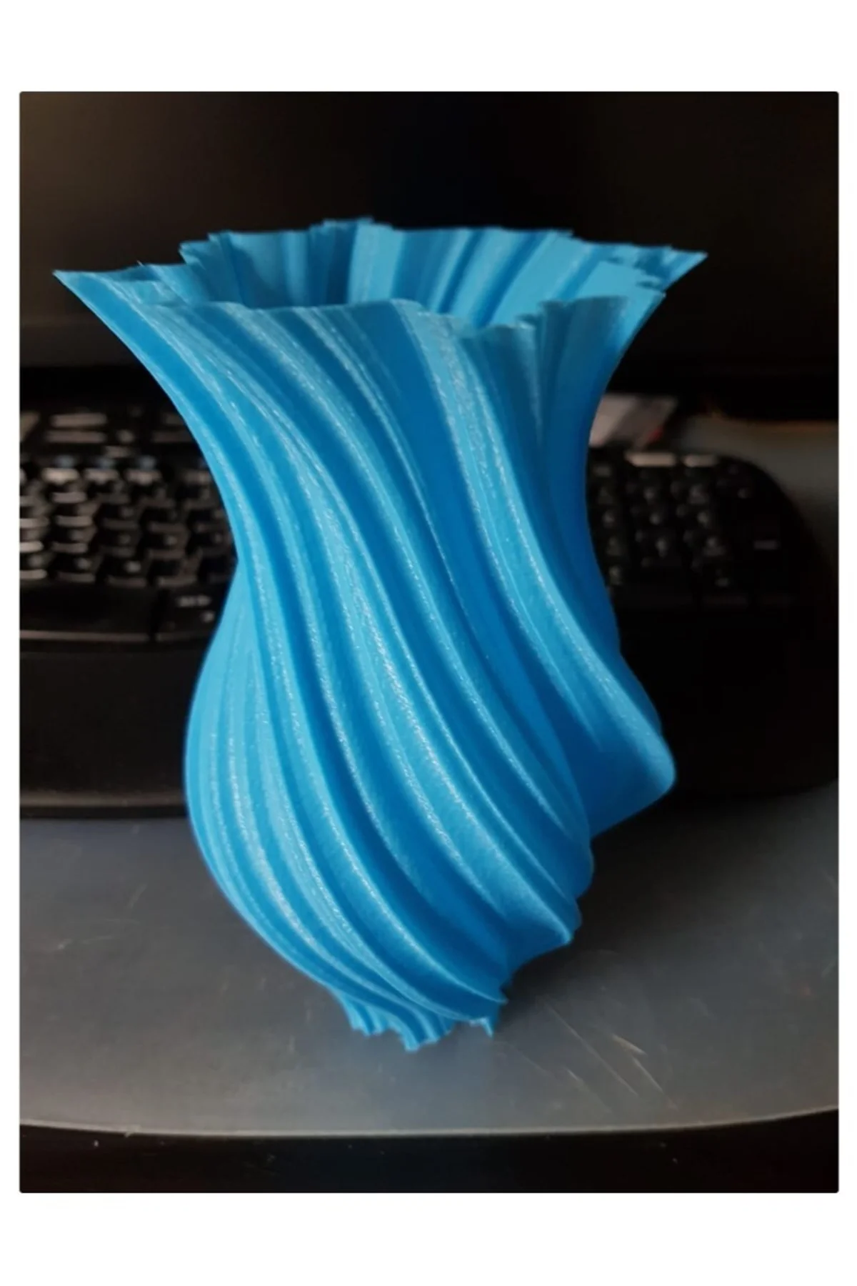 Waves Dekoratif Modern Vazo
