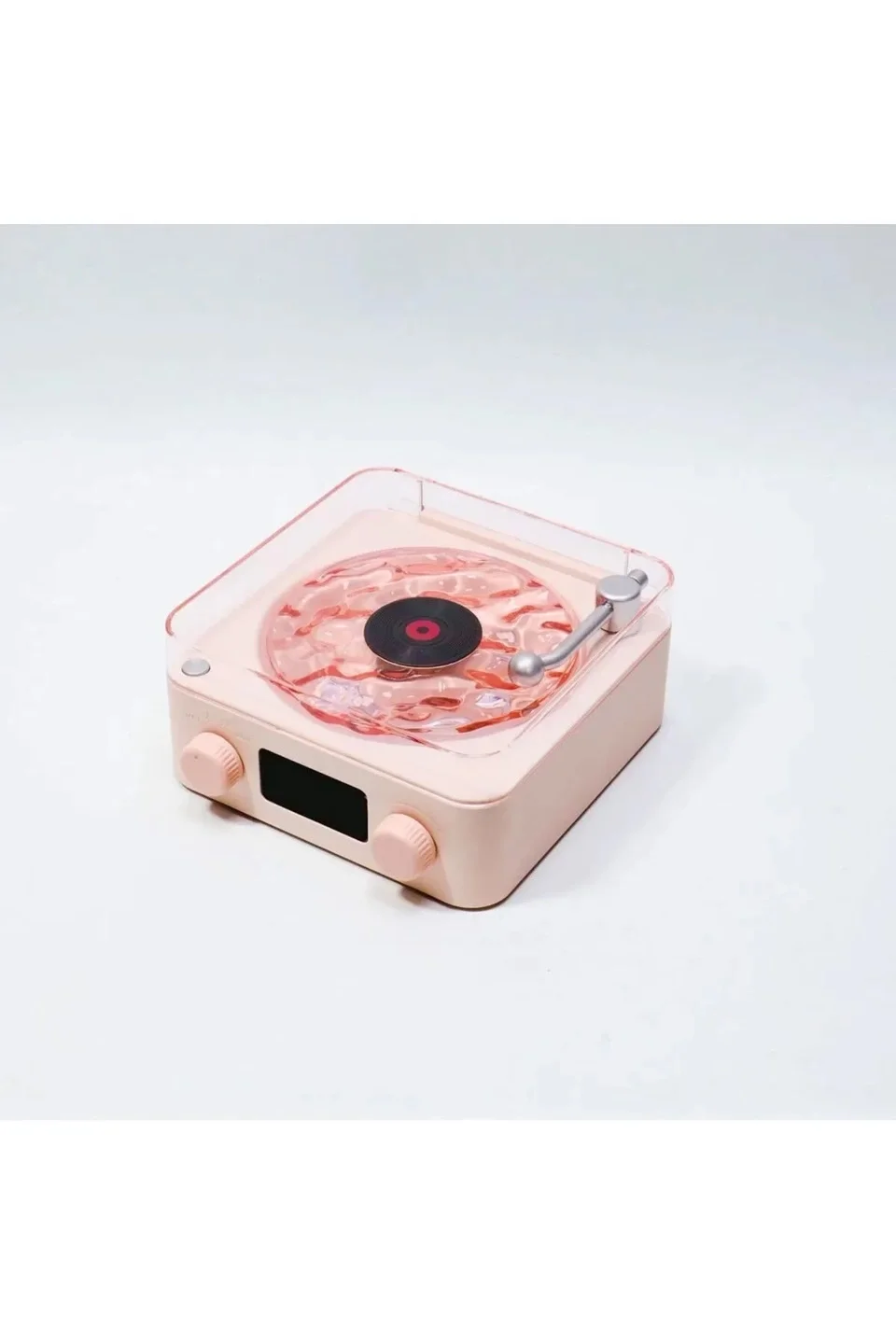 Waves Nostalji Plak Görünümlü Bluetooth Hoparlör 3d Ses Dalgası Retro Müzik Plak Pembe Fiyatı, Yorumları ve Özellikleri