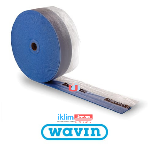 Wavin  - Kenar İzolasyon Bandı Yapışkanlı D23 (120X7mm L=15 Mt.)