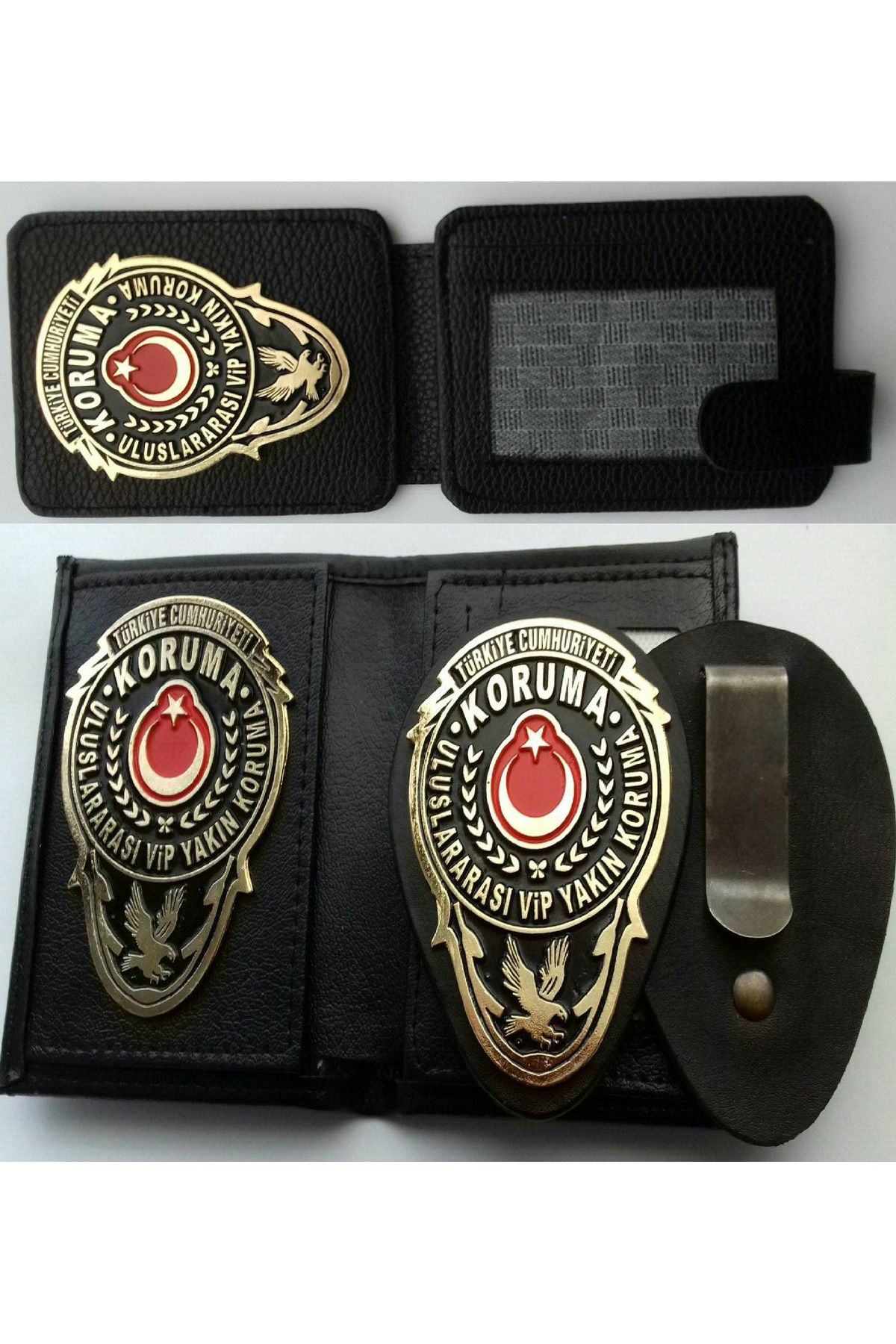 Waw.vip Yakın Koruma 2ad Rozetli Cüzdanı 1ad Yakın Koruma Kemer R