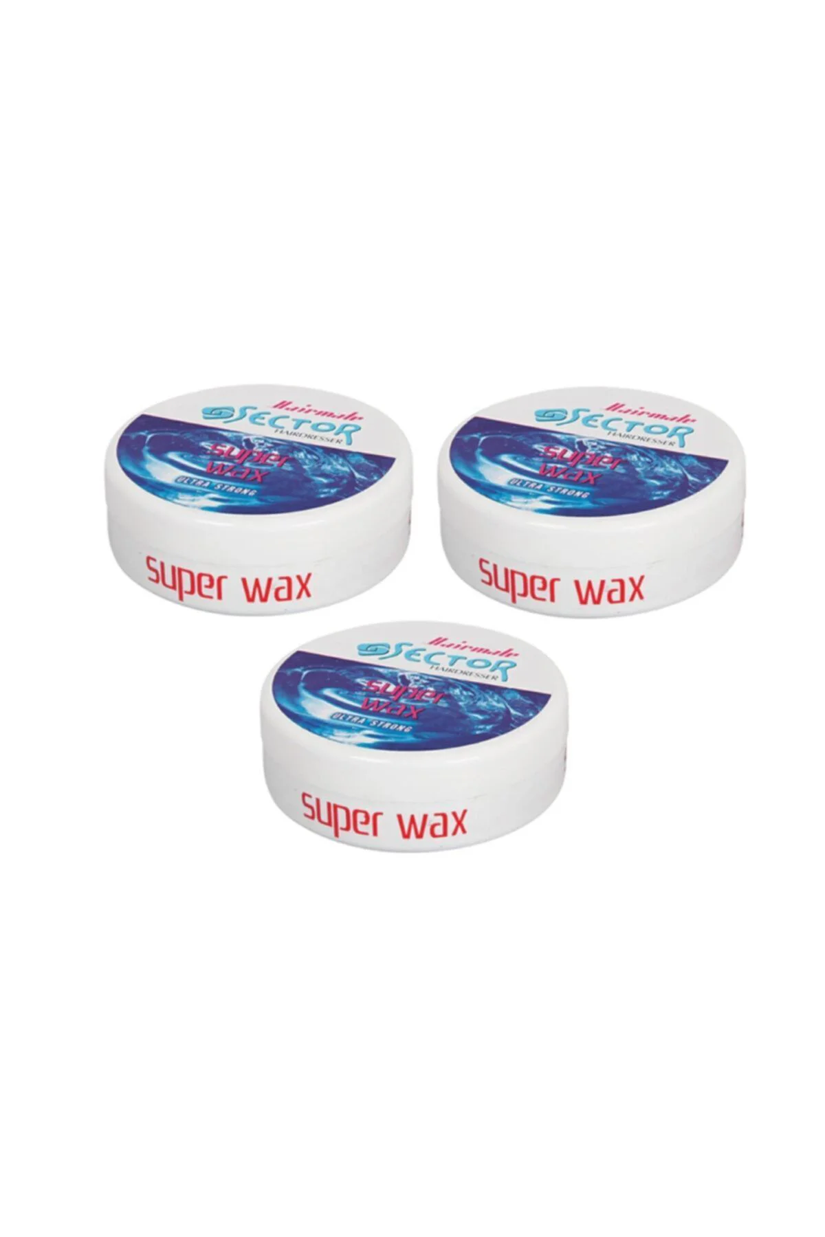 Wax Super Vax Ultra Strong 150ml Waks X 3 Adet