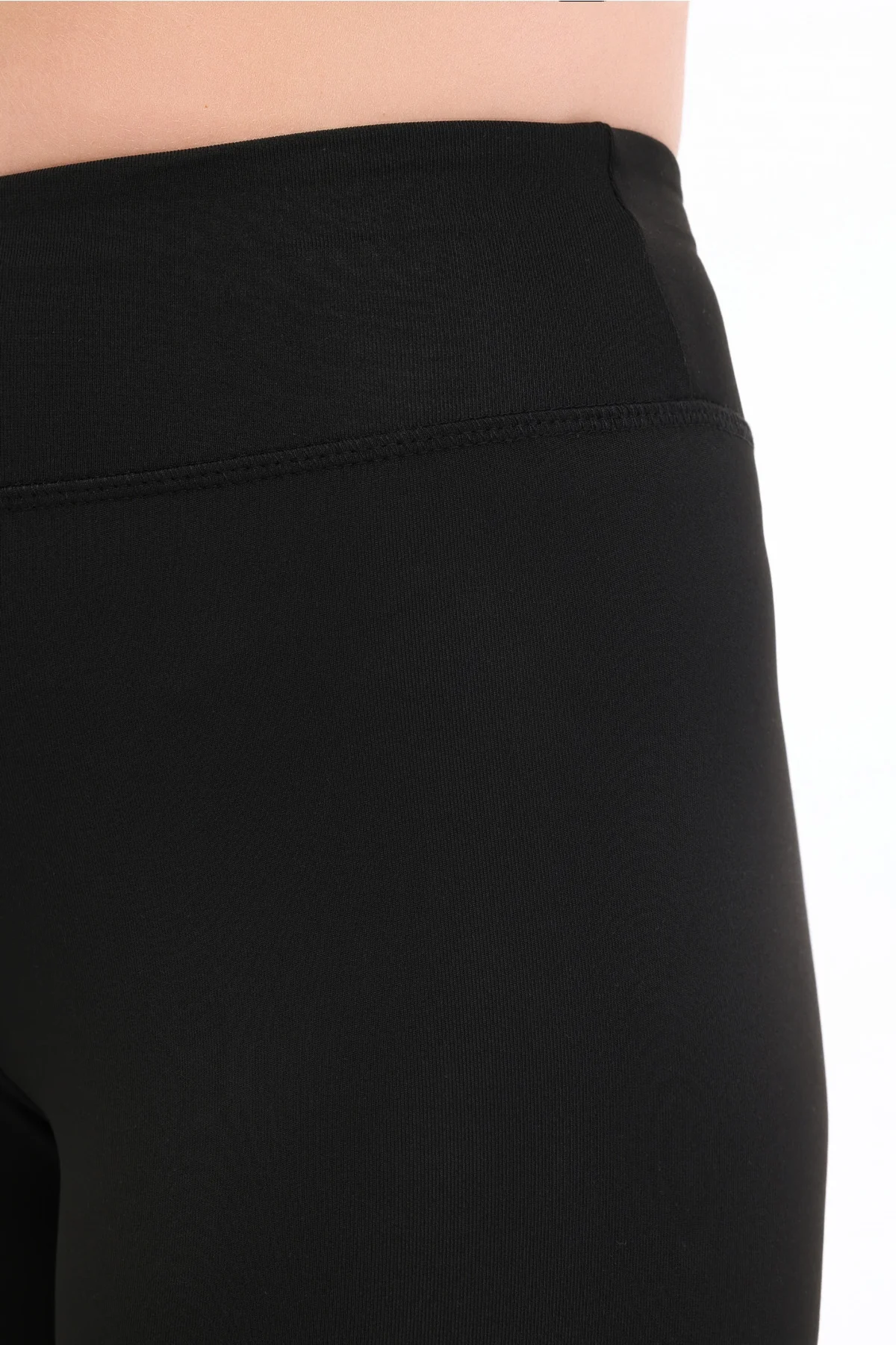 WB PES BIKER 26L2118 5FX Siyah Kadın Tayt