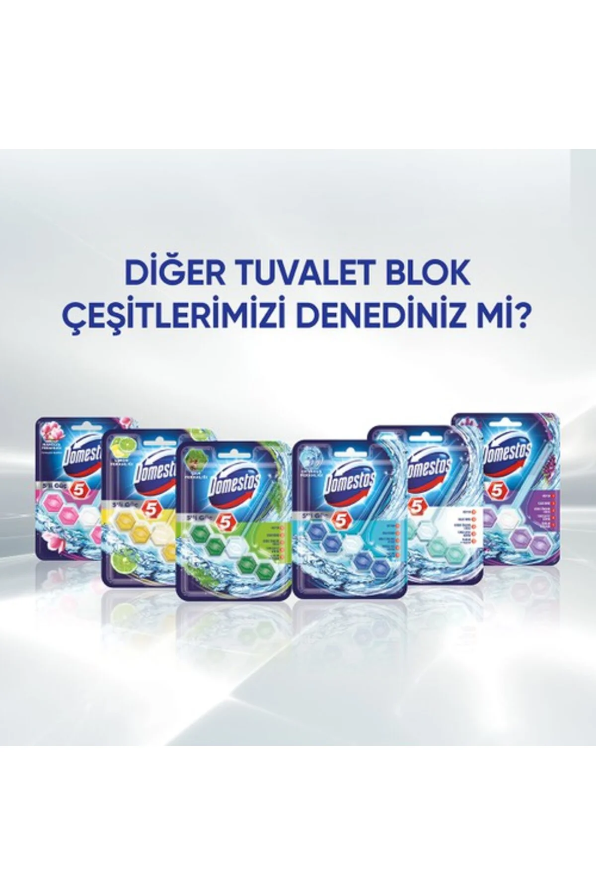 Wc Blok 5'Li Güç Çam Ferahlıgı 50GR 6863