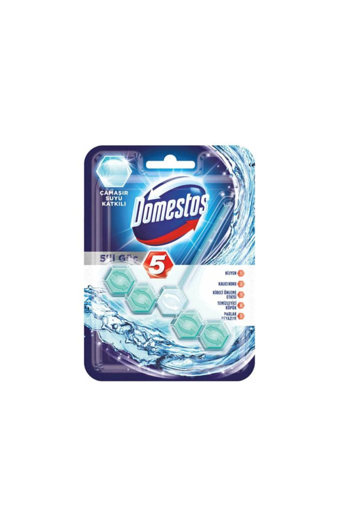 Wc Blok 5'li Ocean Güç Çamaşır Sulu 55 G