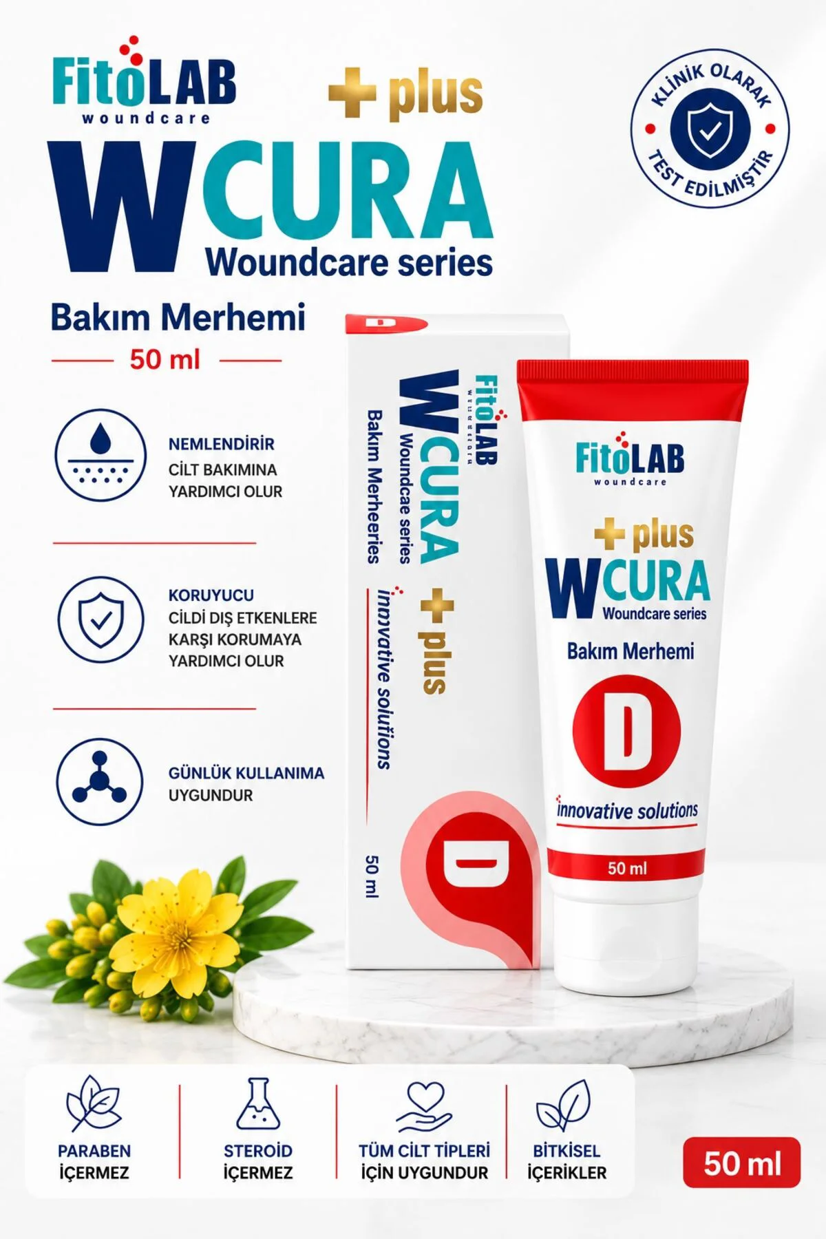 Wcura D+ Plus Yara Debridman Kremi