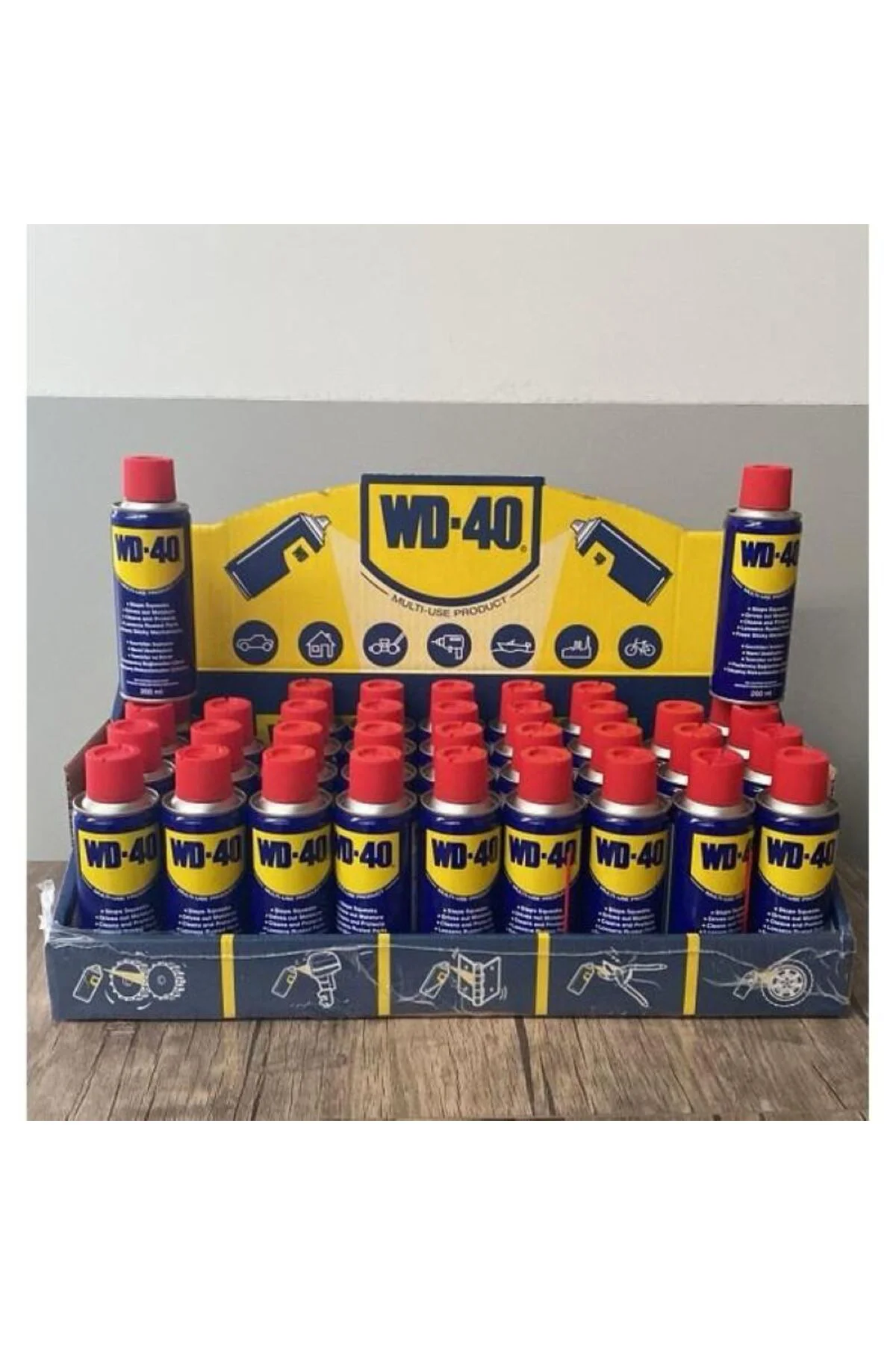 WD-40 Pas Sökücü Ve Yağlayıcı 200 ML 36 Adet WD-40 Pas Sökücü Ve Yağlayıcı 200 ML 36 Adet