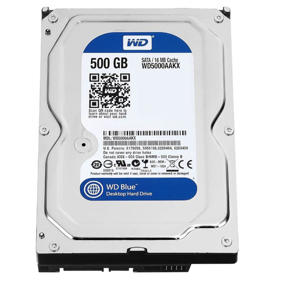 Wd 500Gb Caviar Blue WD5000AAKX SATA 3.0 7200 RPM 3.5" Harddisk