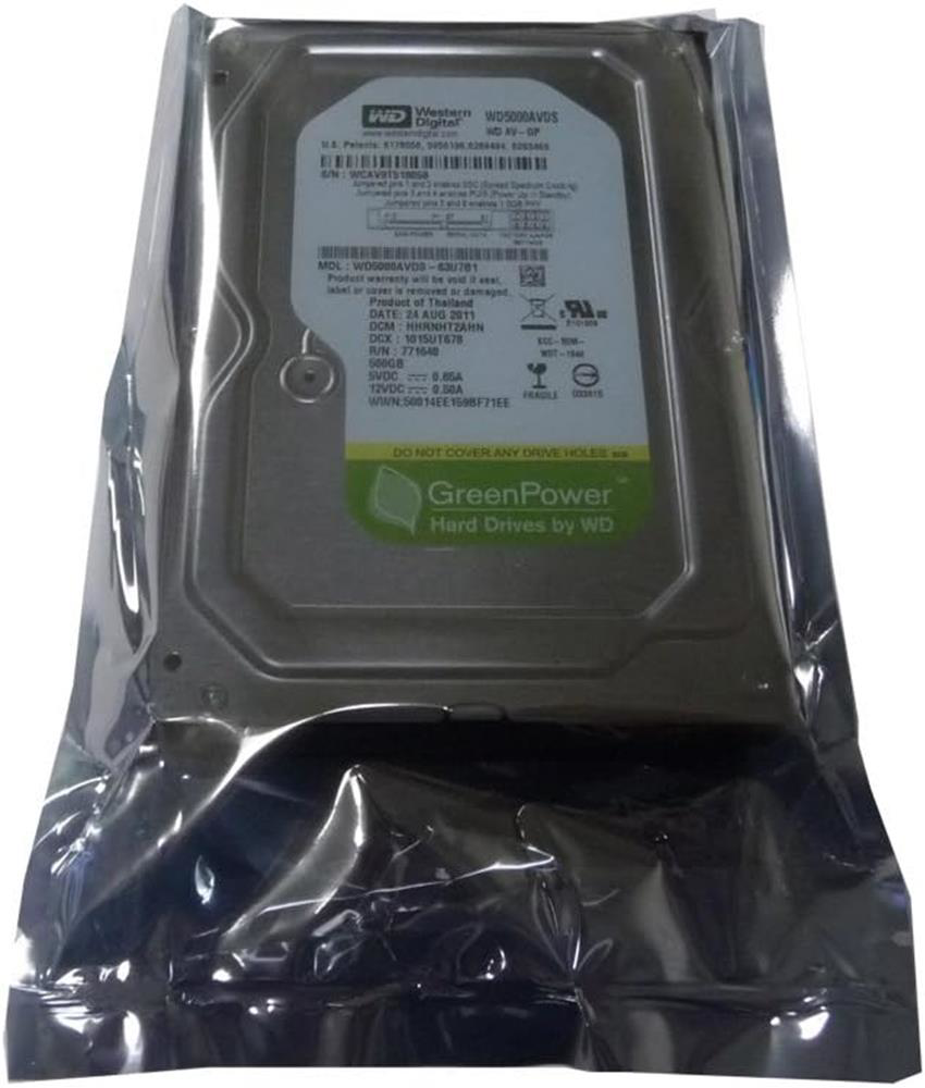 Wd 500Gb WD5000AVDS SATA 3.0 5400 3.5" RPM Hard Disk