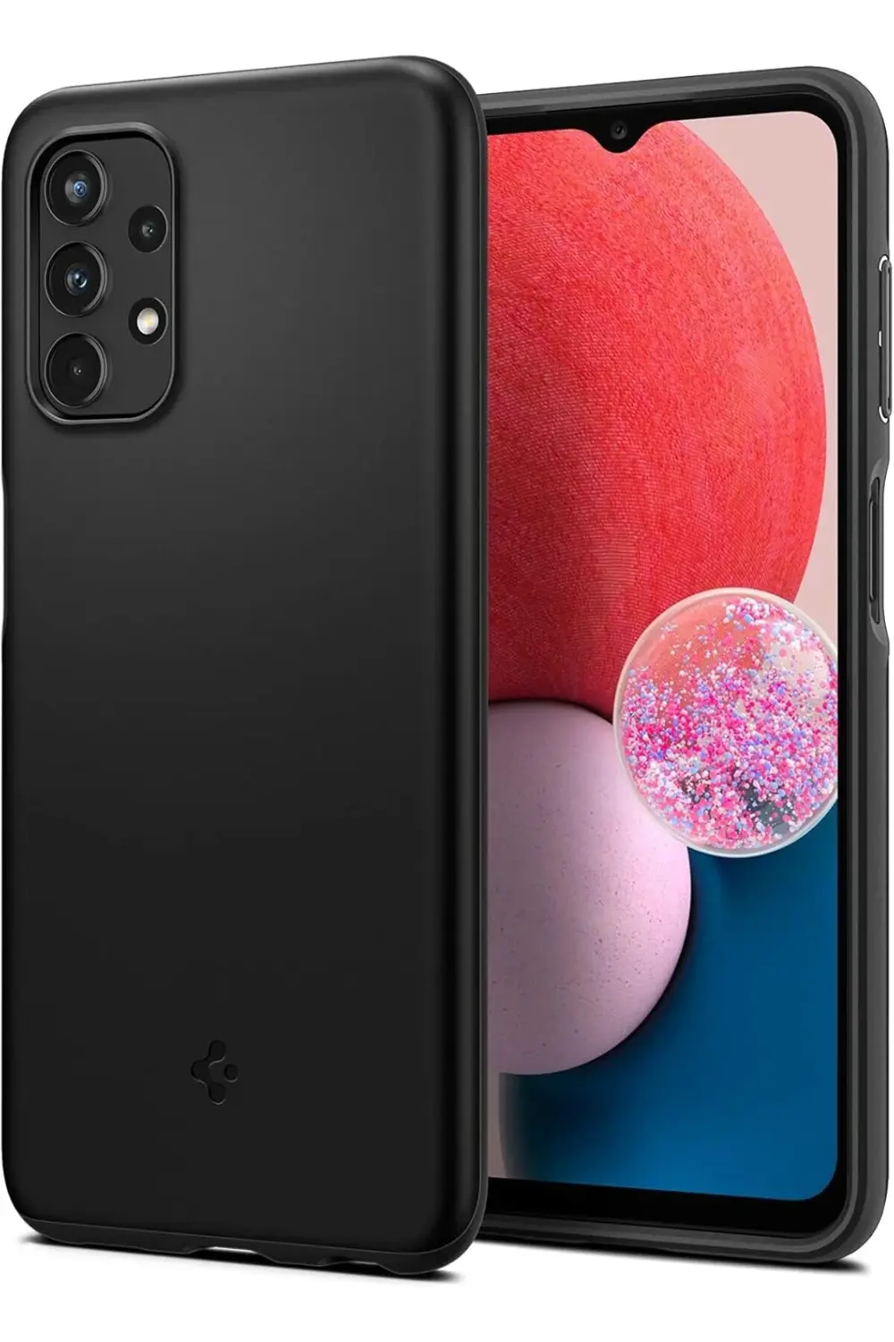 WdnKng Galaxy A13 Kılıf Thin Fit Black - ACS04314 Woodenshop 3940