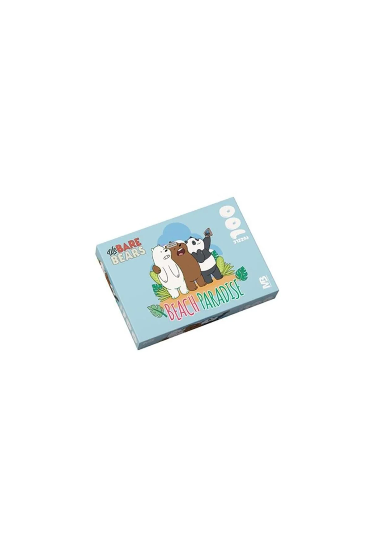We Bare Bears Beach Paradise 100 Parça Puzzle We Bare Bears Beach Paradise 100 Parça Puzzle