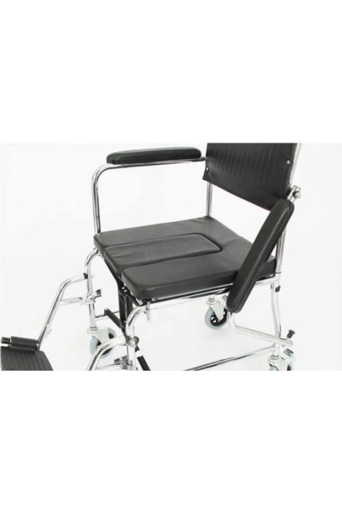 WE CHEM Klozetli Tuvaletli Tekerlekli Sandalye Engelli Hasta Bany