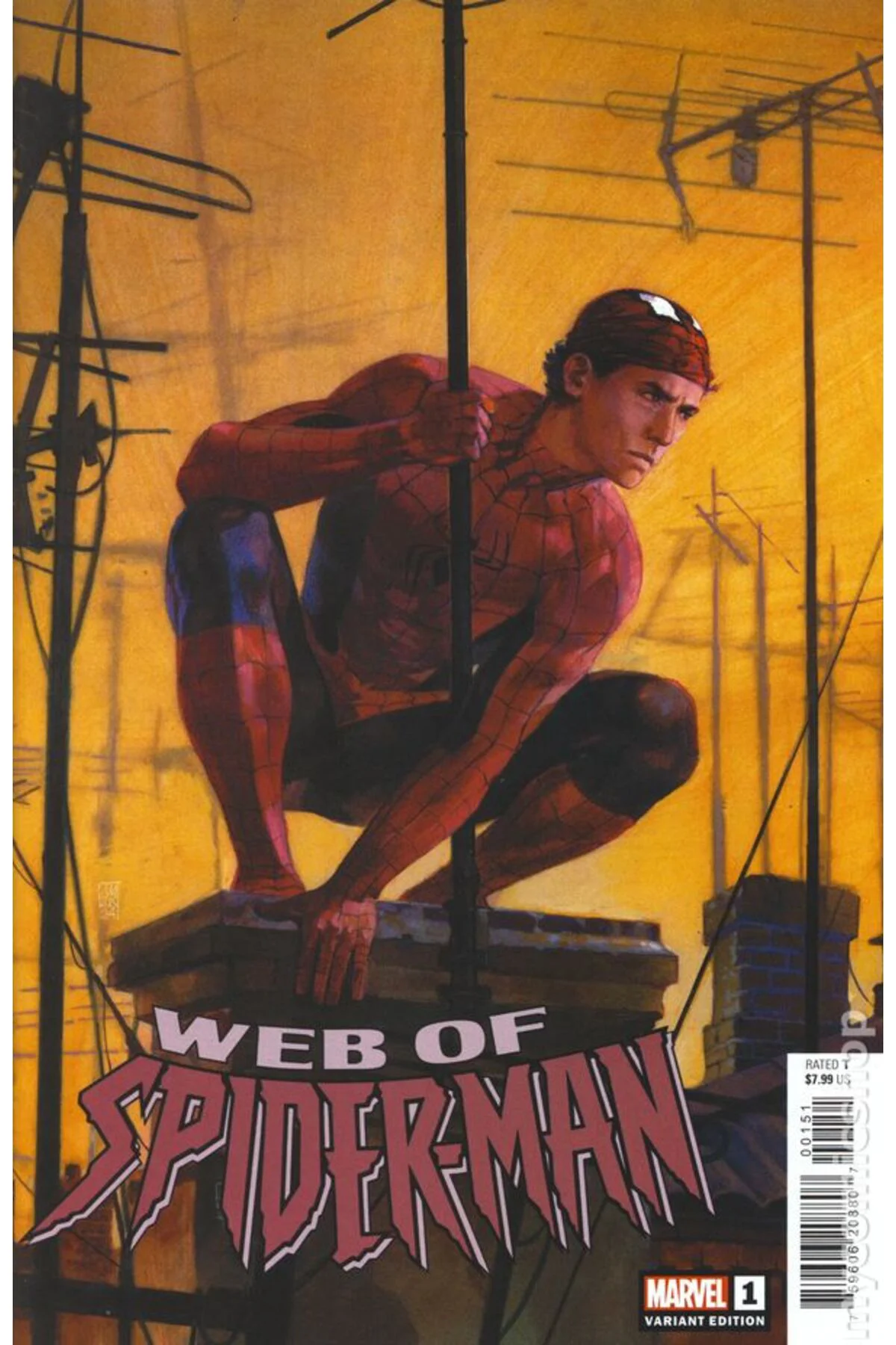 Web of Spider-Man #1E (ingilizce)