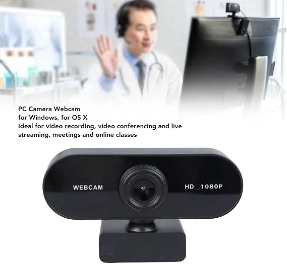 Webcam Orjınal Hd 1080p Konferans Kamera Dahili Mikrofon Görüntülü Sohbet Yayın Kamerası Hd Video Fiyatı, Yorumları ve Özellikleri