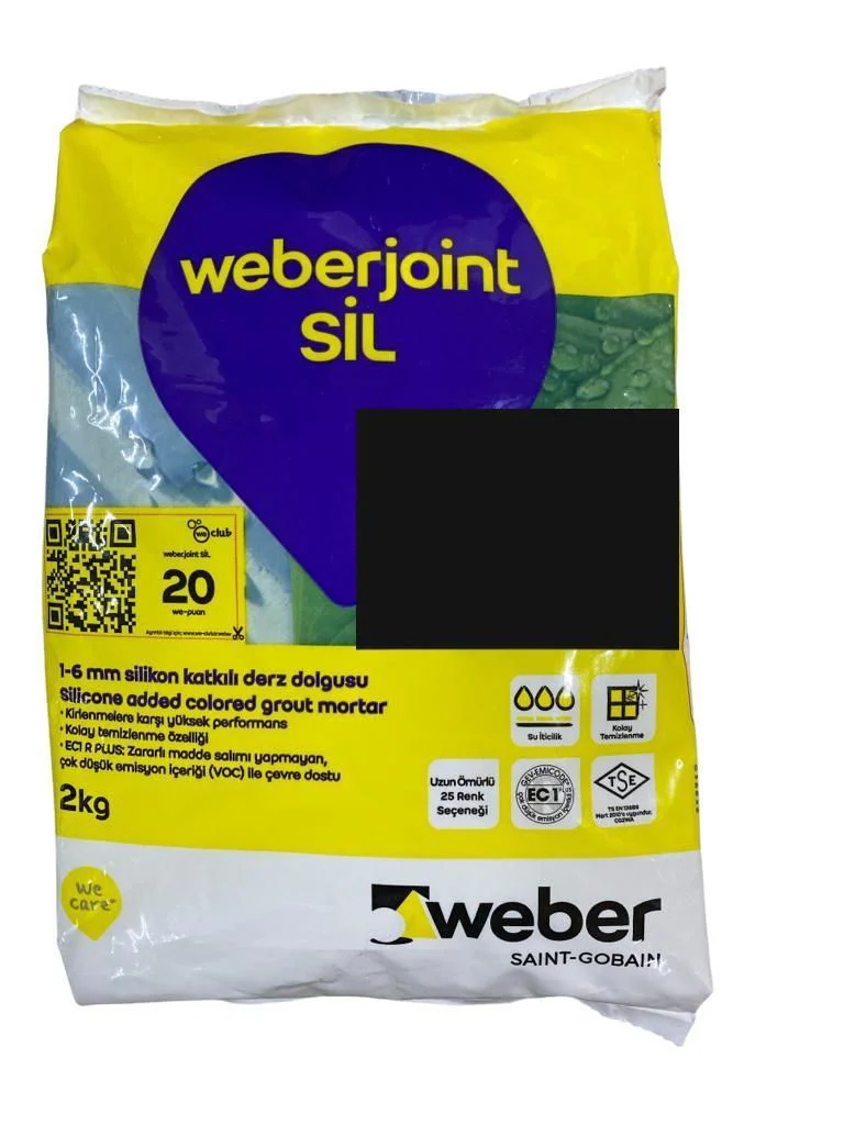 Weber Joint Sil 413 Siyah Derz Dou 2 Kg