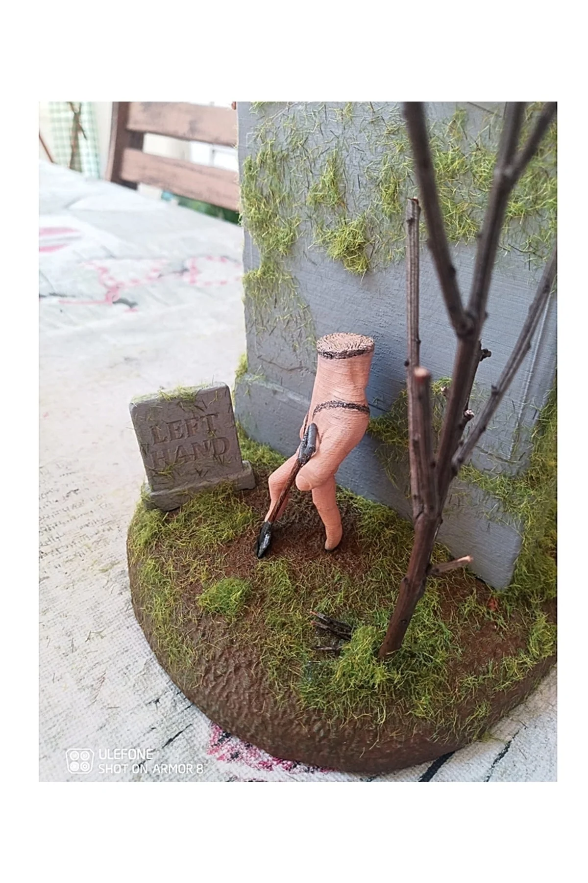 Wednesday Addams Sweet Girl Boyalı Figür 25 cm (BÜYÜK BOY)