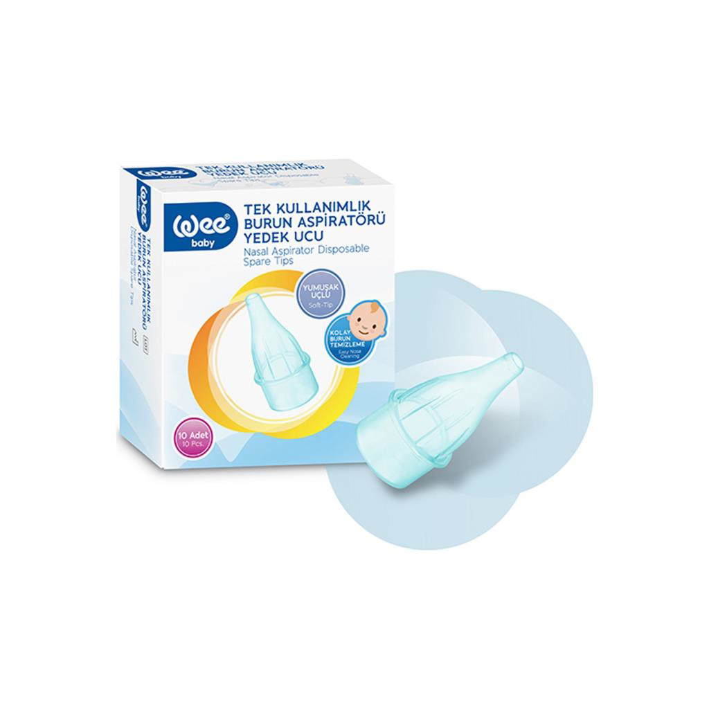 Wee Baby Burun Aspiratörü Yedek Ucu 10'lu 163 Wee Baby Burun Aspiratörü Yedek Ucu 10'lu 163