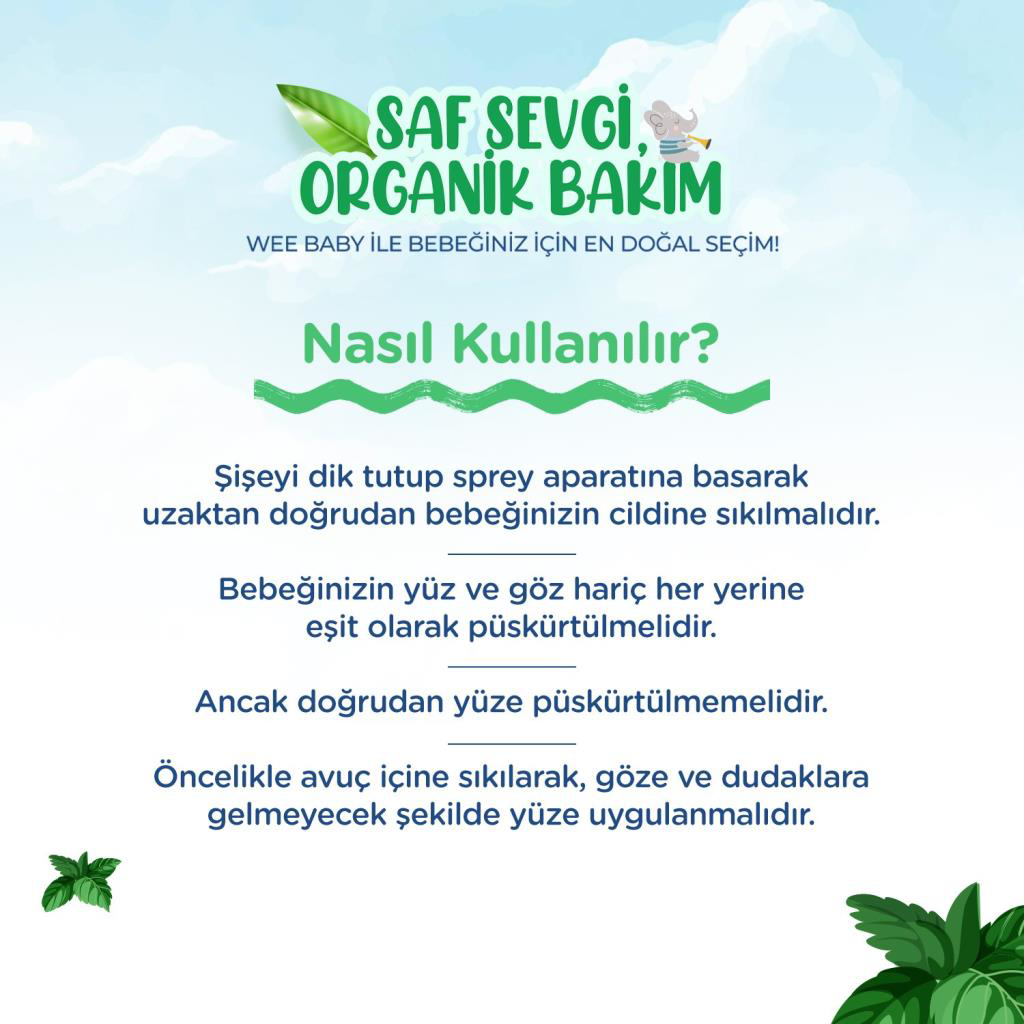 Wee Baby Koruyucu Bebek Spreyi 100 ml