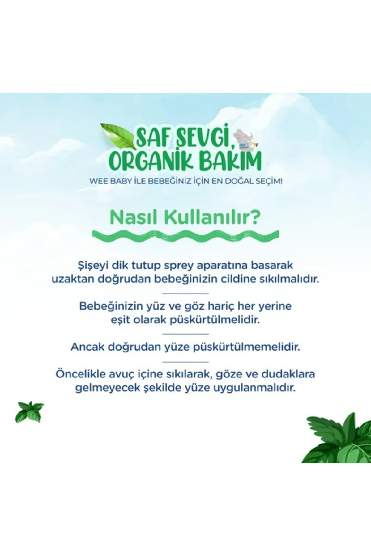 Wee Koruyucu Bebek Spreyi 100 Ml