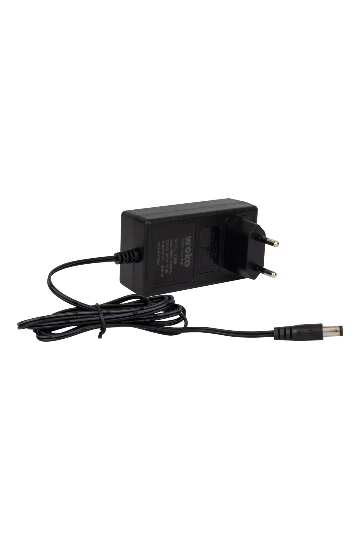 Weko 14.4 Volt - 1 Amper 5.5*2.5 Uçlu Plastik Işıklı Kasa Priz Tip Adaptör Weko 14.4 Volt - 1 Amper 5.5*2.5 Uçlu Plastik Işıklı Kasa Priz Tip Adaptör