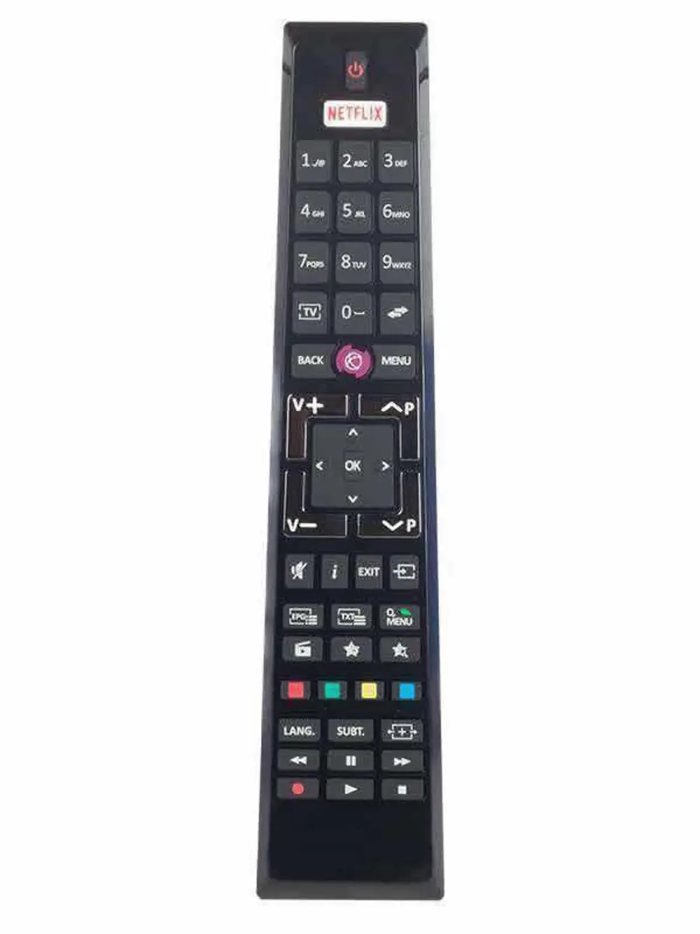 WEKO 19843 KL Vestel-Regal-SEG RCA4995 Netflix Tuşlu Kumanda