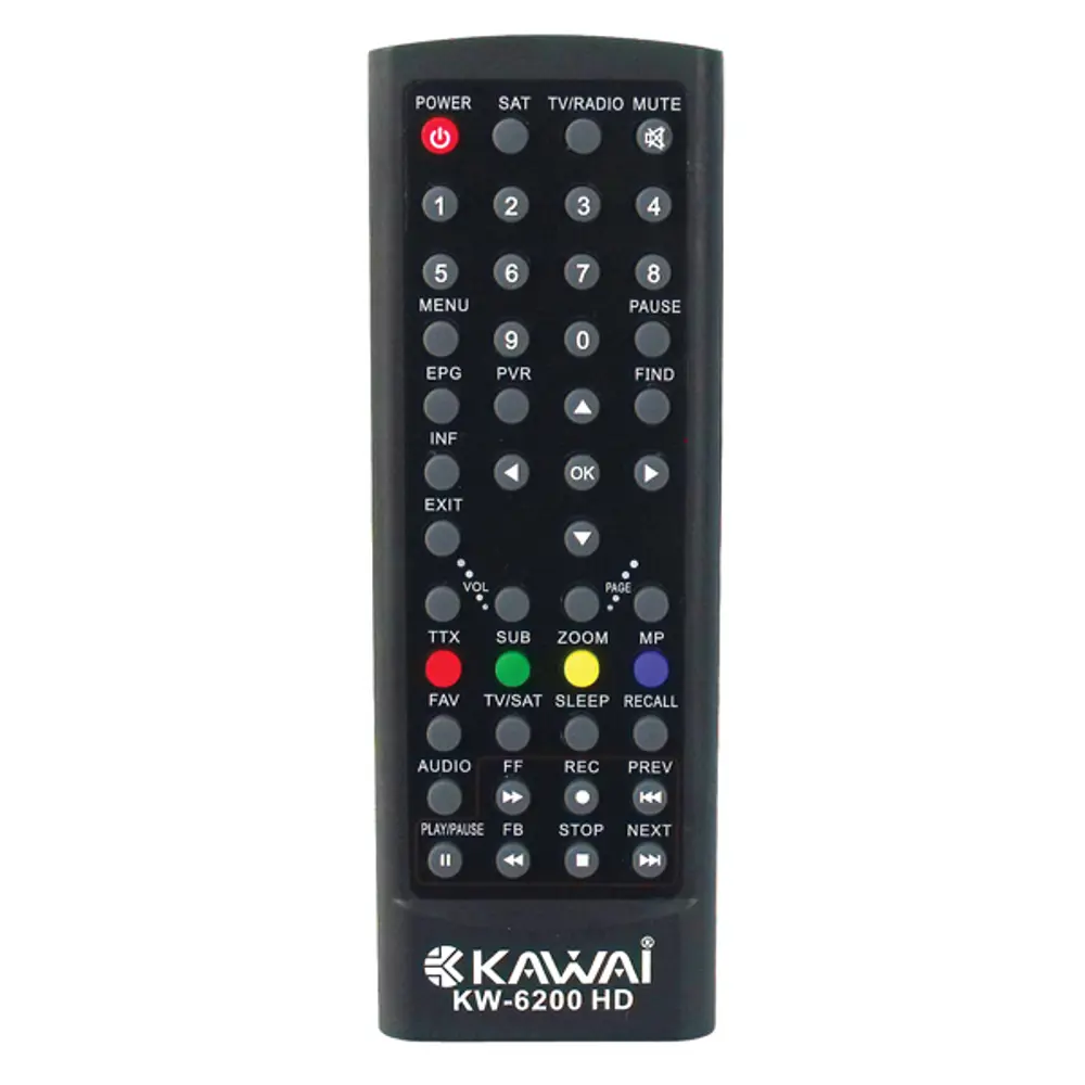 WEKO 31808 Kawai KW-6200 HD Uydu Alıcı Kumandası