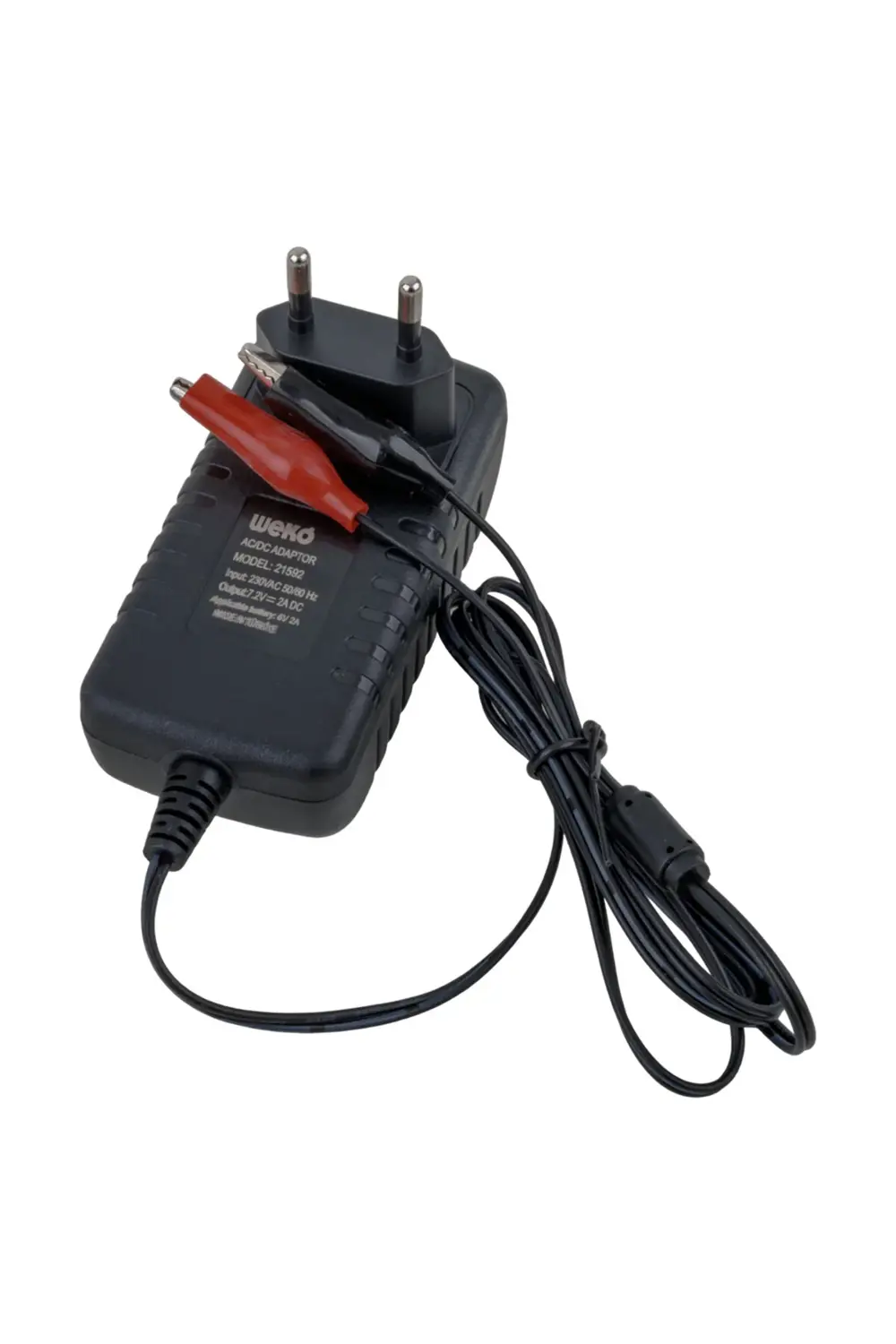 Weko 7.2 Volt - 2 Amper Krokodil Uçlu Priz Tip Ledli Yerli Üretim